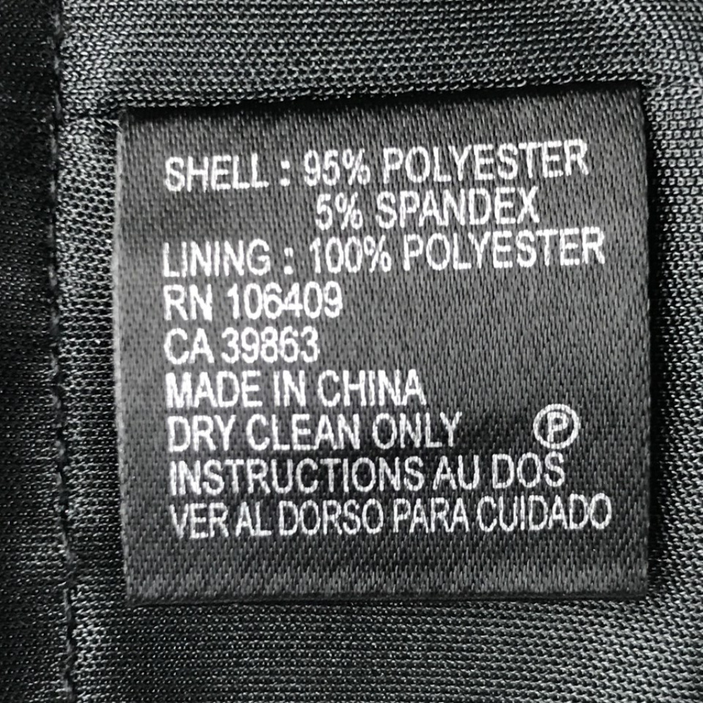 Tahari Black Ruffle-Front Sleeveless Midi Dress Size 8 - Picture 7 of 7